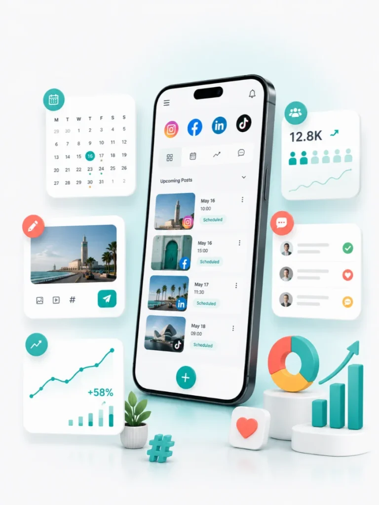 pack gestion reseaux sociaux à Casablanca