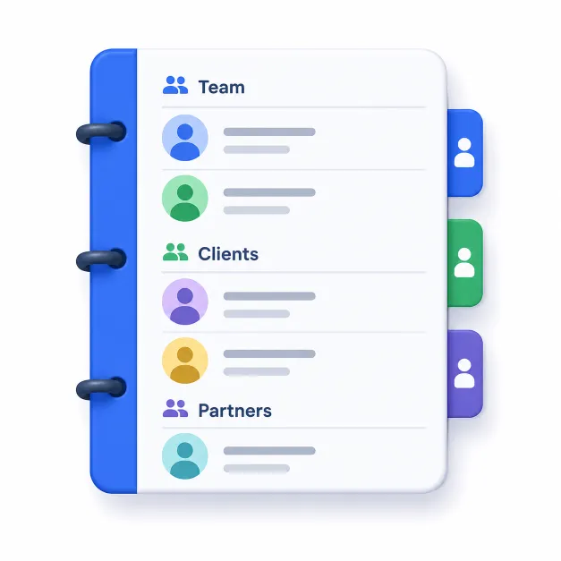 icone Segmentation et gestion de listes