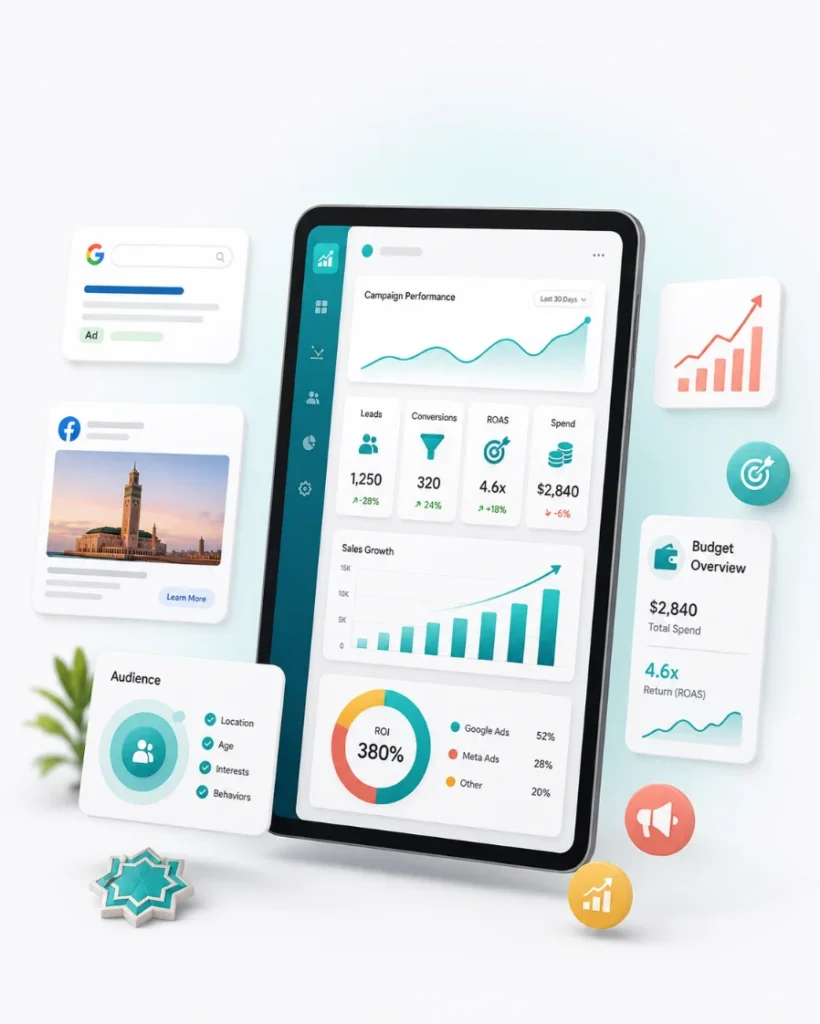 pack publicité en ligne à Casablanca