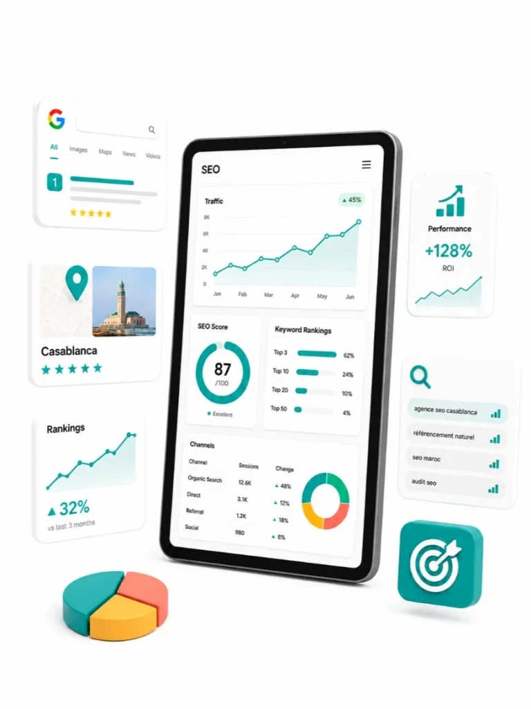 pack referencement seo à Casablanca